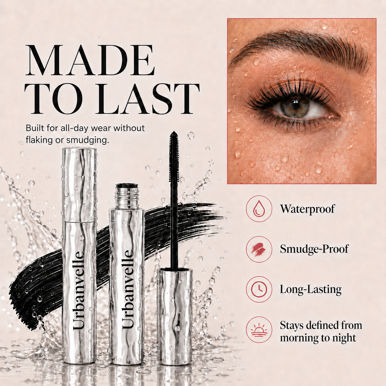 Waterproof Curling Lengthening Mascara