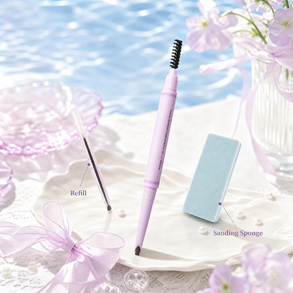 Feather Edge Brow Pencil 3-in-1 Kit (Pencil + Refill + Sanding Sponge)
