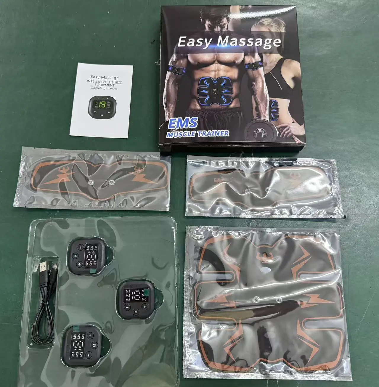 Smart EMS Muscle Stimulator - Tone Up Fast!