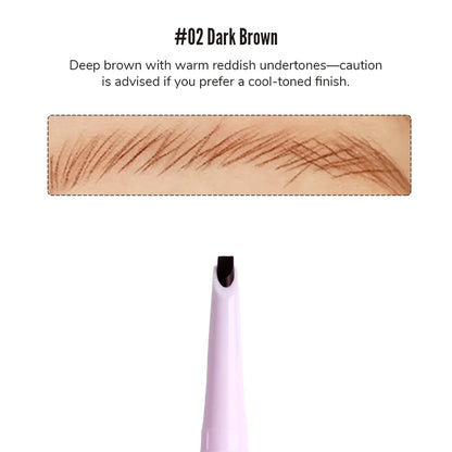 Feather Edge Brow Pencil 3-in-1 Kit (Pencil + Refill + Sanding Sponge)
