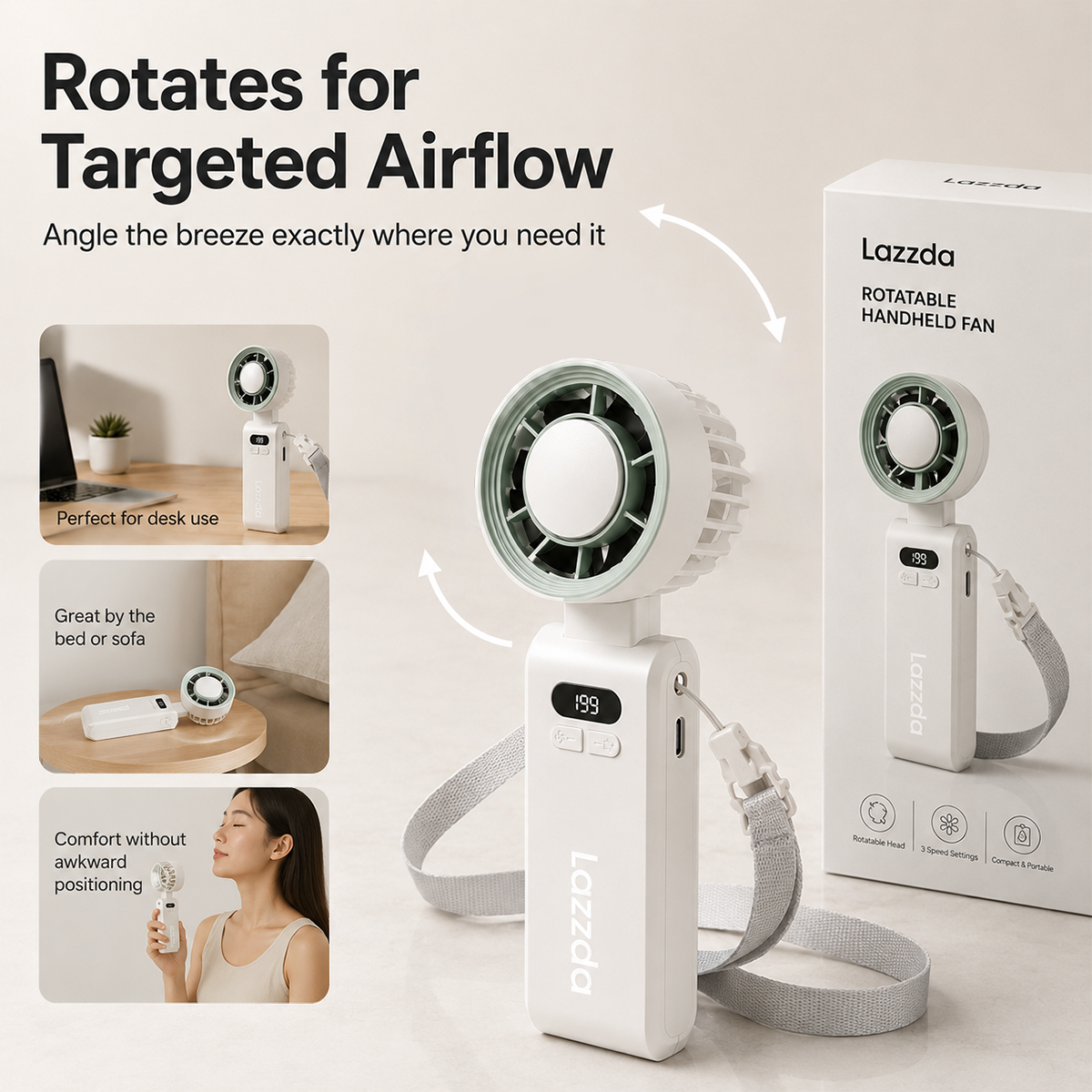 Ultra-Portable Turbo Personal Cooler🧊