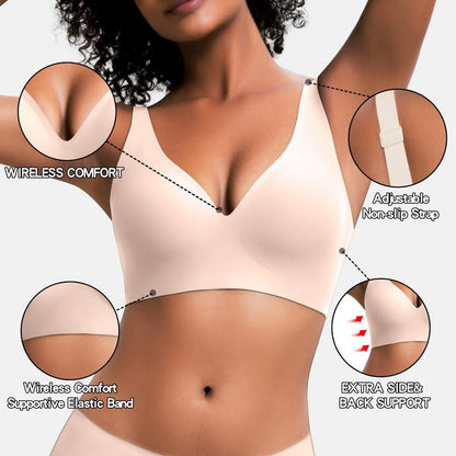 Comfort Fit Seamless Wireless Bra 3.0