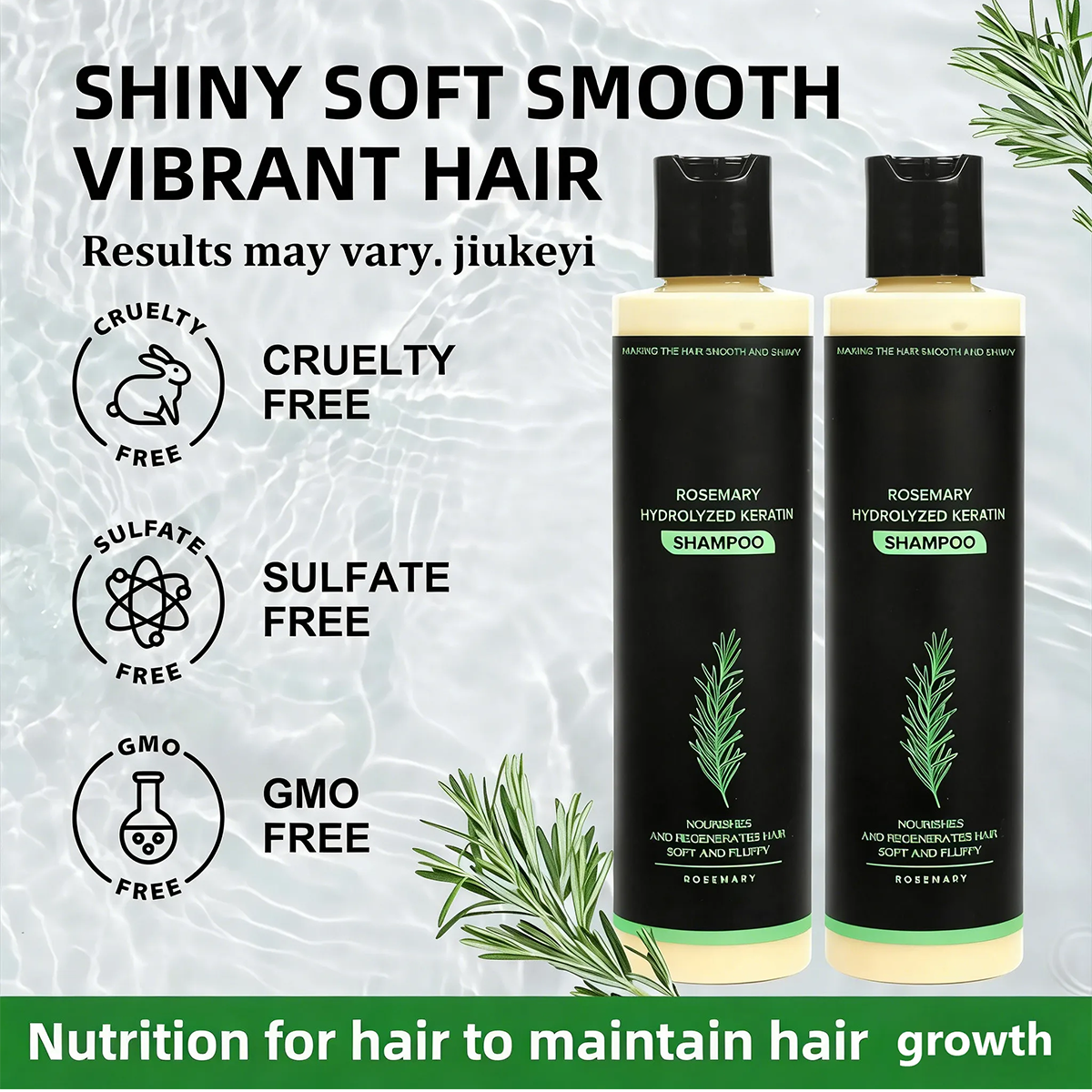 Urbanvelle Organic Rosemary Hair Growth Shampoo