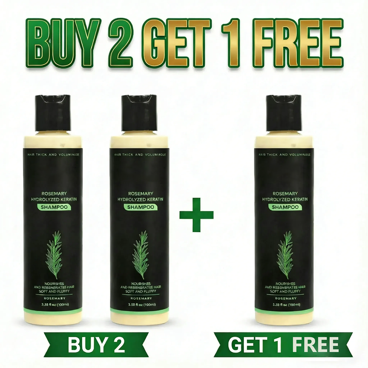 Urbanvelle Organic Rosemary Hair Growth Shampoo