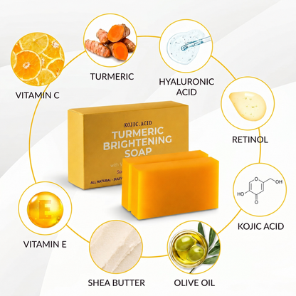Urbanvelle Turmeric Brightening Soap.