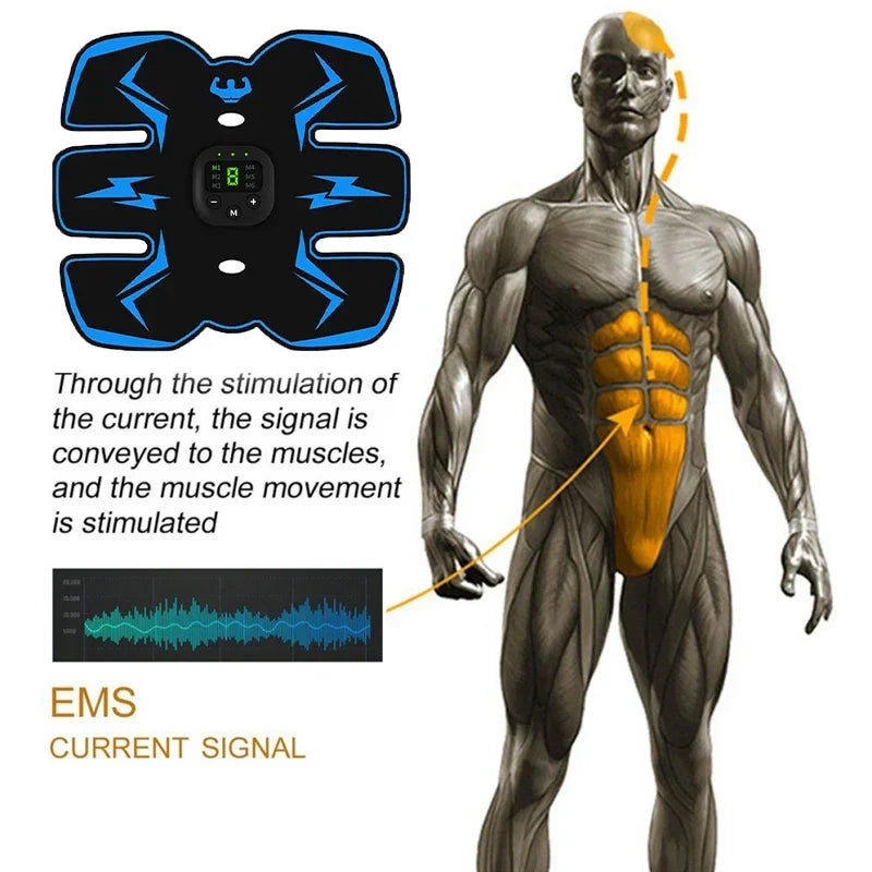 Smart EMS Muscle Stimulator - Tone Up Fast!