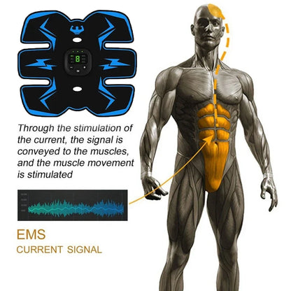 Smart EMS Muscle Stimulator - Tone Up Fast!