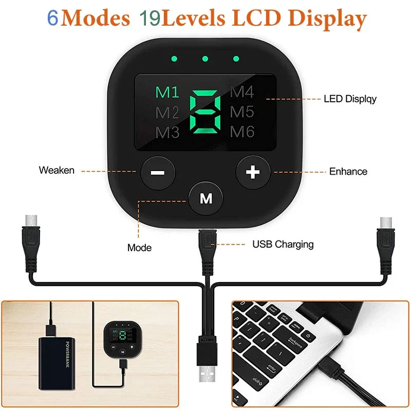 Smart EMS Muscle Stimulator - Tone Up Fast!