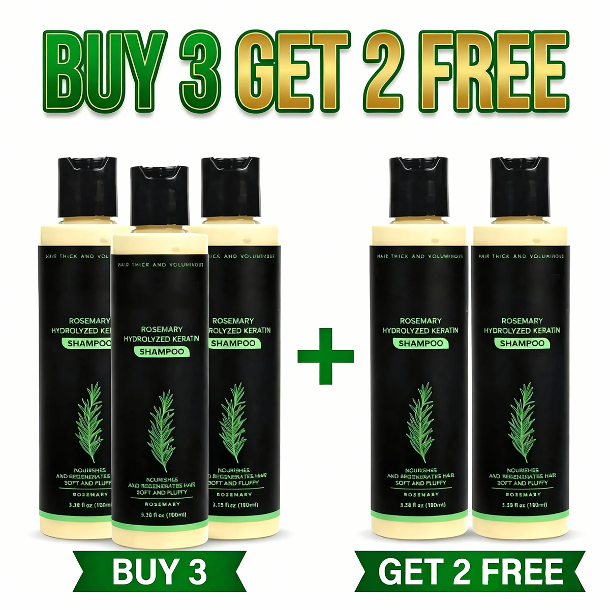 Urbanvelle Organic Rosemary Hair Growth Shampoo