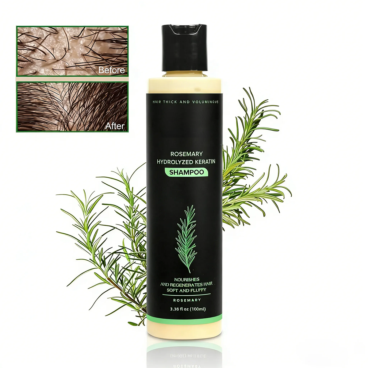 Urbanvelle Organic Rosemary Hair Growth Shampoo