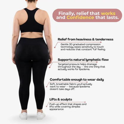 Urbanvelle 3D Legging – Say goodbye to lipoedema pain and swelling naturally