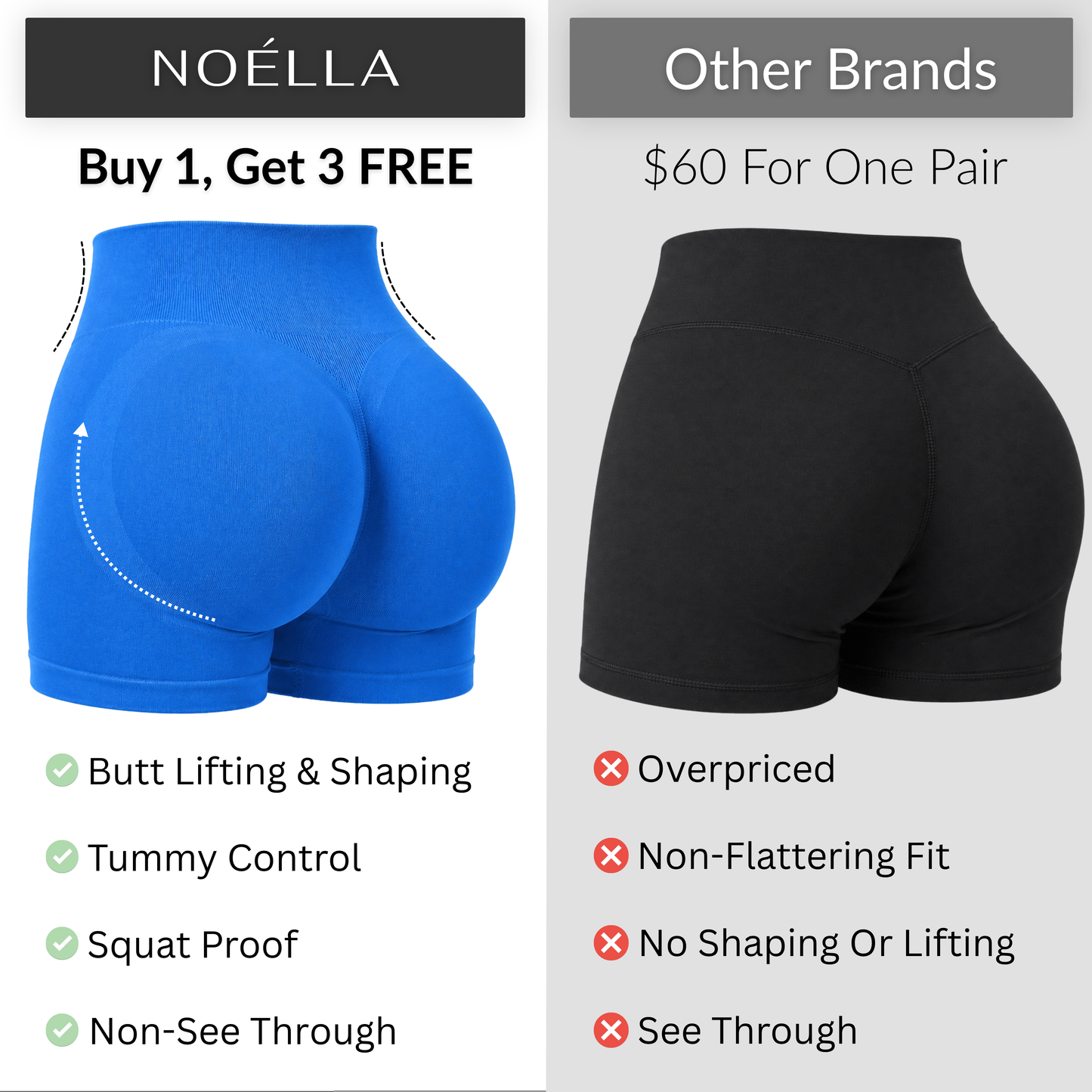 Urbanvelle Contour Shorts