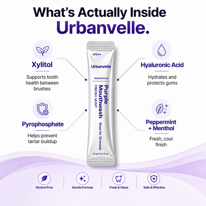 Urbanvelle Purple Mouthwash