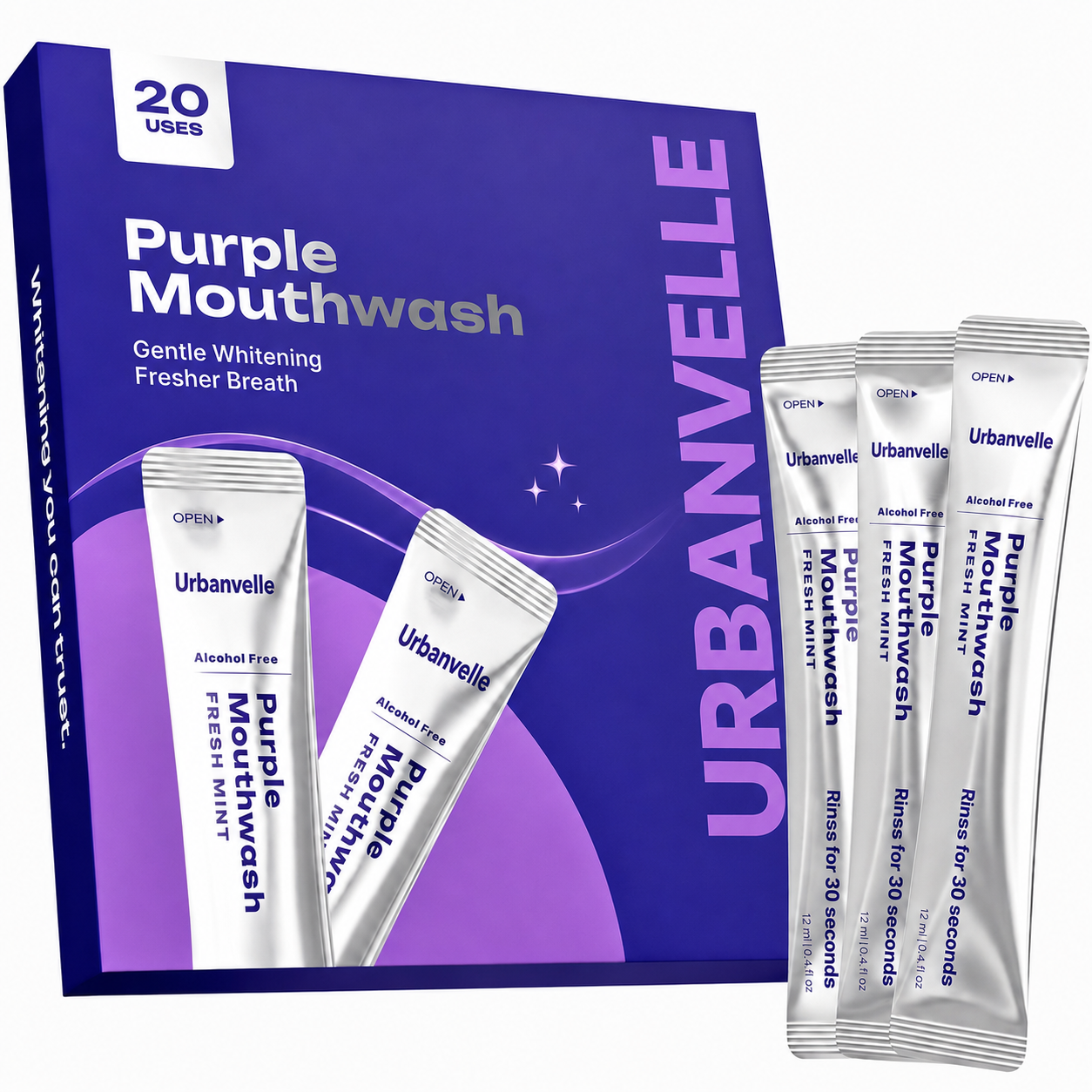 Urbanvelle Purple Mouthwash